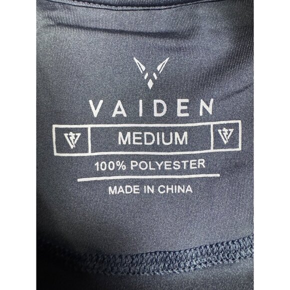 Vaiden T Shirt Mens Medium Blue Navy Gym Training Performance Athleisure - Picture 2 of 11